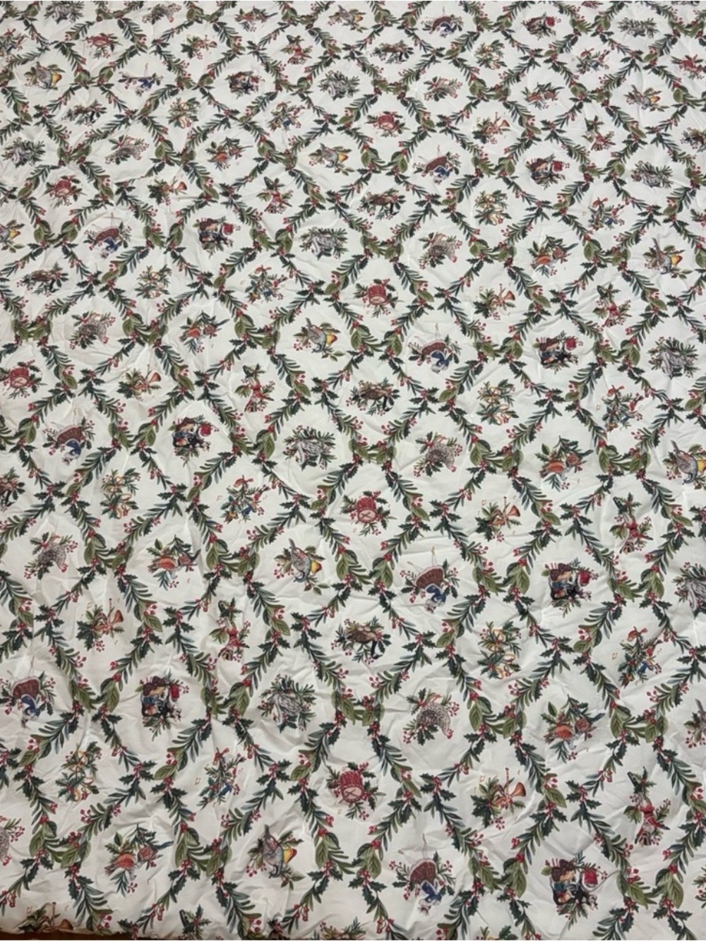 Pottery Barn 12 Days of Christmas Queen Comforter